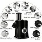 Maquina Elétrica TurboCorte 7 em 1